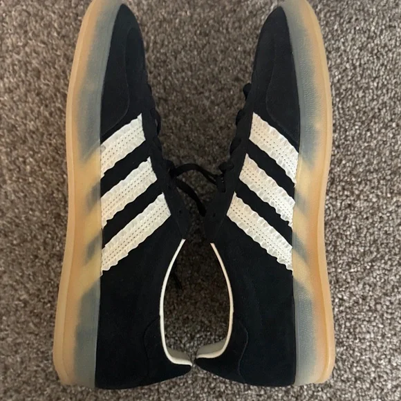 Adidas GAZELLE INDOOR SHOES size 8.5 black - Picture 8 of 9